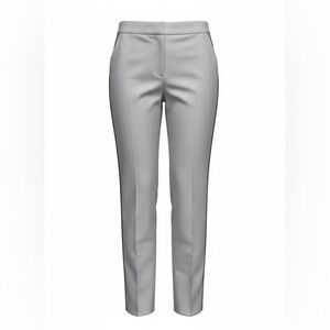 J.Crew Stretch Work Pants – Size 8, Capri-Length with Side Stripe